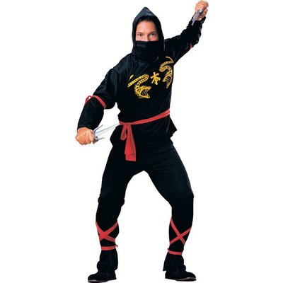 Ninja maskeraddrkt