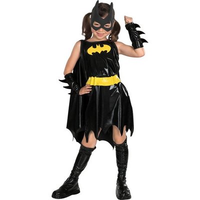 Batgirl maskeraddrkt barn