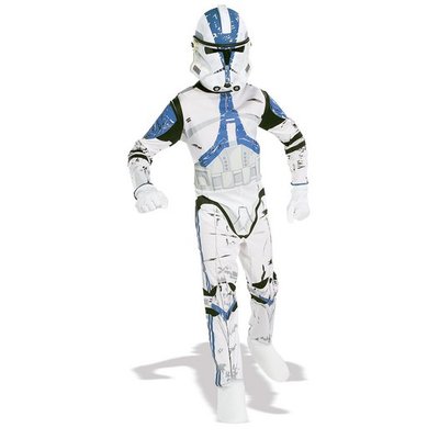 Clone Trooper maskeraddrkt barn