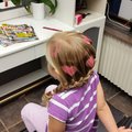 Alicia är så nöjd över det nyfärgade håret och att hon liknar en prinsessa