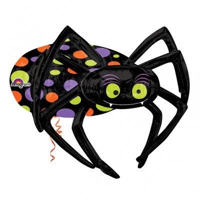 Folieballong - Halloween Spider Multi