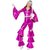 1970's Dancing Dream maskeraddräkt, rosa - Small