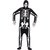 Skelett maskeraddräkt jumpsuit - Large