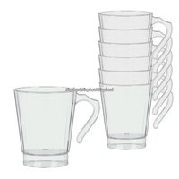 Transparenta kaffemuggar i plast - 227 ml - 16 st Transparenta kaffemuggar i plast - 227 ml - 16 st