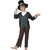 Victoriansk fattig barn - maskeraddräkt med hög hatt