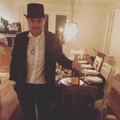 Snygg hatt på Murder Mystery