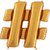 Teckenballong - # Hashtag Guld 100 cm