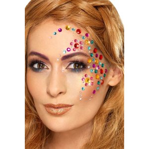 Make-Up FX ansikts juveler - Multifärgade
