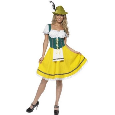 Oktoberfest maskeraddrkt tjej