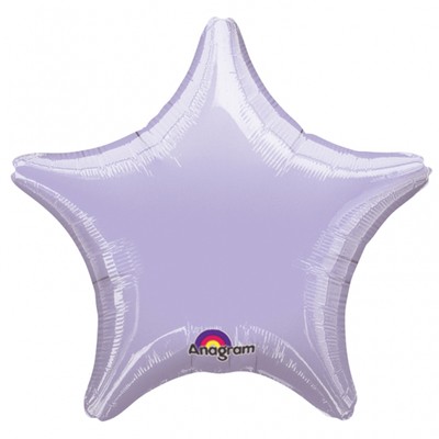 Pastell lila stjärnformad folieballong - 48 cm - 19 kr ...