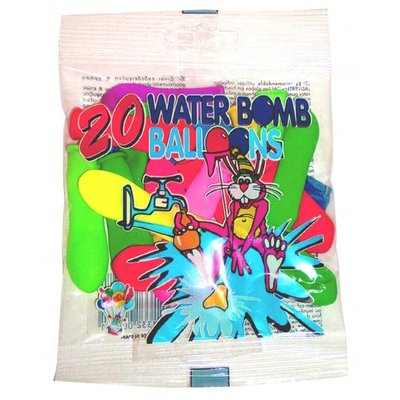 Vattenballonger med pump - 45-pack